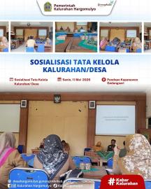 SOSIALISASI TATA KELOLA KALURAHAN/DESA